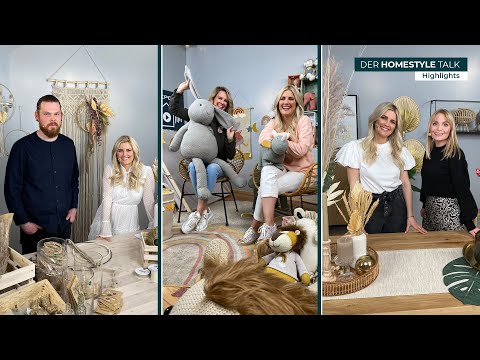 Trockenblumen DIY, Ordnung im Kinderzimmer und kleine Deko-Inseln (DEPOT Homestyle Talk Highlights)