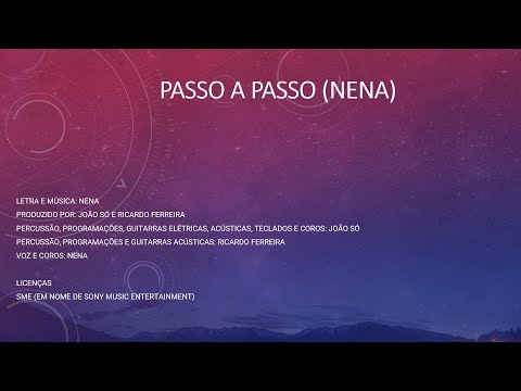 Passo a Passo - Nena (LETRA )