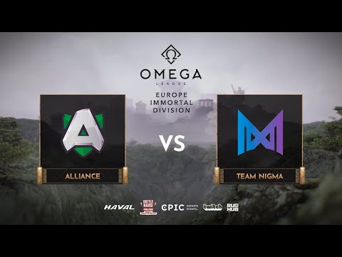 Alliance vs Team Nigma, OMEGA League: Europe, bo3, game 1 [Lost & Adekvat]