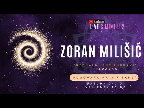 Kako živim duhovnost i iz srca svakog dana - Zoran Milišić