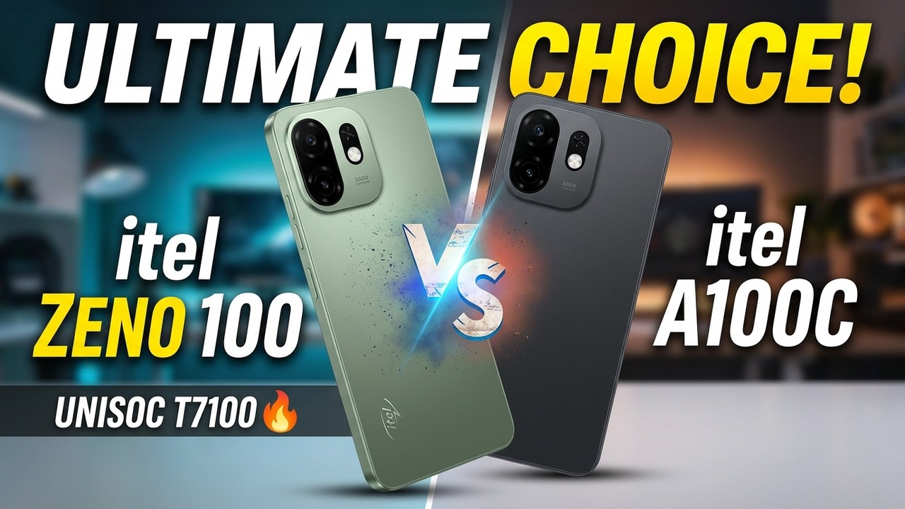 itel Zeno 100 VS itel A100C - Full Comparison 🔥