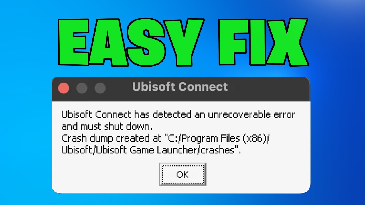 How To Fix Ubisoft Connect Has Detected An Unrecoverable Error - NEW 2026🎮🔥