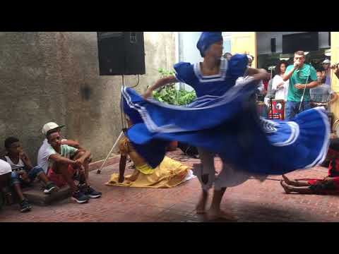 Kimberly Miguel Mullen performs Yemaya in Cienfuegos, Cuba, July 2017