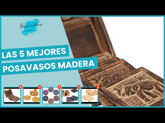 Vídeo relacionado con 6 Piezas Posavasos De Bambú, 10 Cm Posavasos Madera, Redondo Posavaso De Madera para Velas, Posavaso De Madere para Bebidas, Adecuado para Bebidas Frías Y Calientes, Copas De Vino