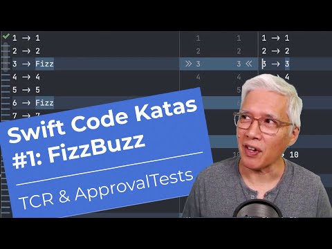 Swift FizzBuzz using TCR and ApprovalTests (Live Coding) thumbnail