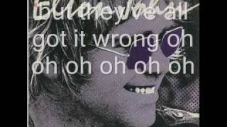 Made in England (lyrics) Elton John