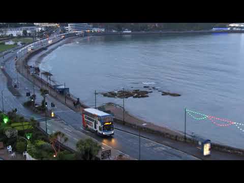 Stagecoach Devon, E400/Scania N230UD, 15800-WA61KZL @ Torquay Seafront on route 12