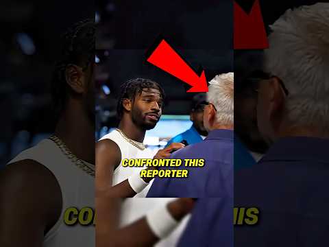 Shedeur Confronts Browns Reporter 😳