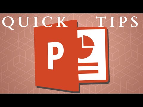 PowerPoint Quick Tips (How To Advance Slides Automatically)