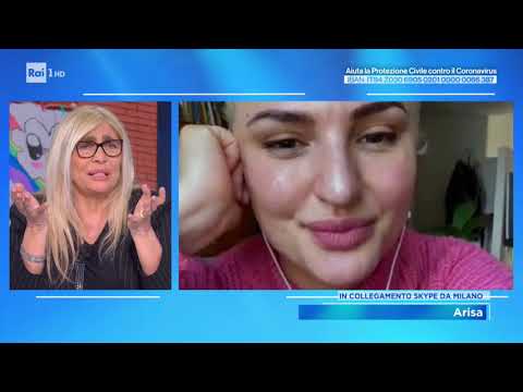 Arisa in collegamento - Domenica in 22/03/2020