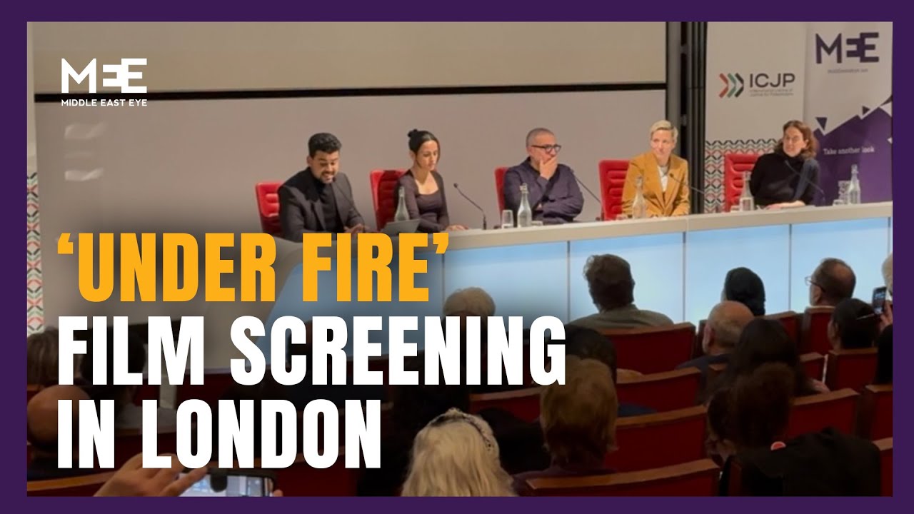 ‘Under Fire: Israel’s War on Medics’ - Film Screening in London in collaboration with the ICJP