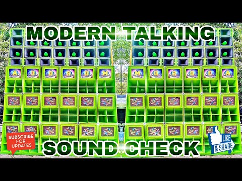 MODERN TALKING_SOUND CHECK_DJ DARWIN REMIX