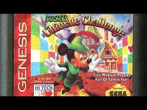 Mickey's Ultimate Challenge Megadrive