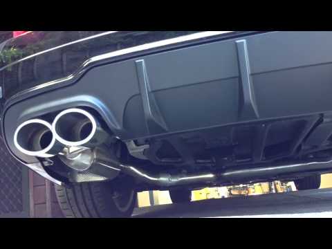Mercedes C-Class Coupe Quad Exhaust