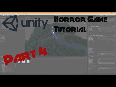 Unity5 Horror Game Tutorial (Part4) *Finished Menu, GUI Animations, Building*
