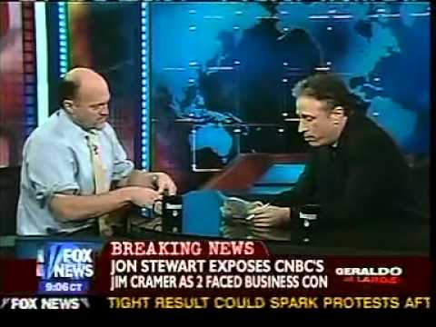 More Jon Stewart Vs Jim Kramer   YouTube