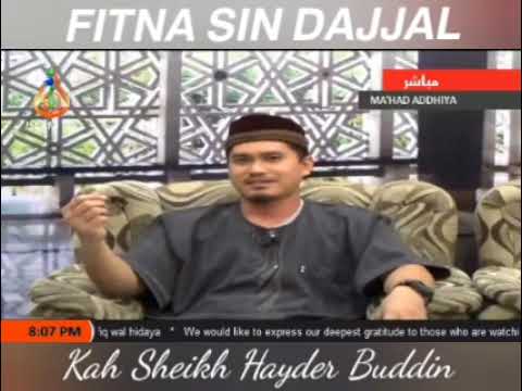 Fitna sin Dajjal - kah  Sheikh Hayder Buddin (Tausug)01