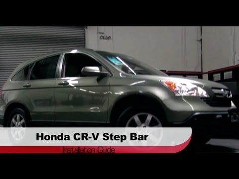 Spyder Auto Installation: 2007-2012 Honda CR-V Step Bars
