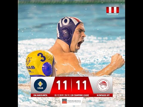 CN Barceloneta vs Olympiacos Piraeus 11-11