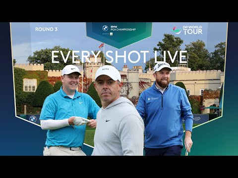 REPLAY | Rory McIlroy, Shane Lowry, Robert MacIntyre | 2025 BMW PGA Championship Day 3