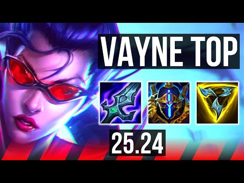 VAYNE vs ILLAOI (TOP) | Good KDA: 15/2/1 | KR Master | 25.24