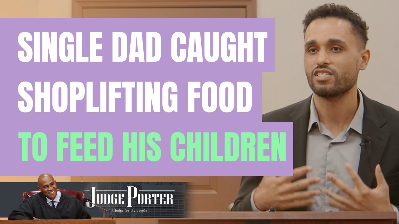 Single Dad Caught Shoplifting Food To Feed His Kids