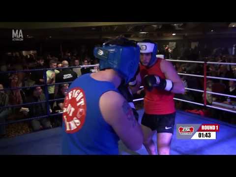 EBA CHARITY BOXING 10/12/2016 - Daniel DAVIES vs Lewis WOOD