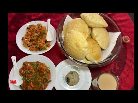 🇬🇾🇬🇾Delicious Guyanese Breakfast - Bake, Salt Fish And Sardines  🇬🇾🇬🇾