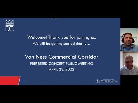 Van Ness Commercial Corridor Project Presentation Recording - April 19, 2022