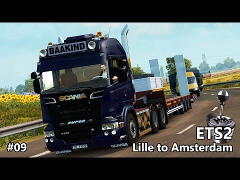 ETS2 #09 - Scania R620 Baakind Trans with CHMZAP trailer