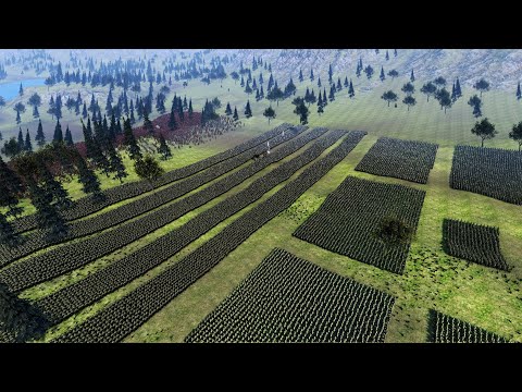 SPARTAN'S CASTLE UNDER SIEGE BY ELVES | ULTIMATE EPIC BATTLE SIMULATOR UEBS