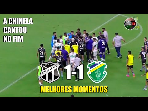 Gols e lances de Ceará x Altos