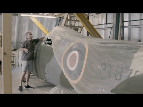 The PT879 MK IX Spitfire Aircraft