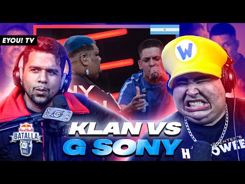 ¿ERA DE SONY?, GRAN REGRESO, RARA BATALLA - Reacción a KLAN vs SONY - Jony Beltrán, Tess