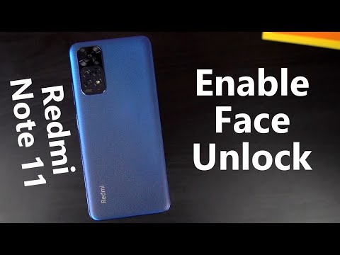 How to Enable Face Unlock on Redmi Note 11
