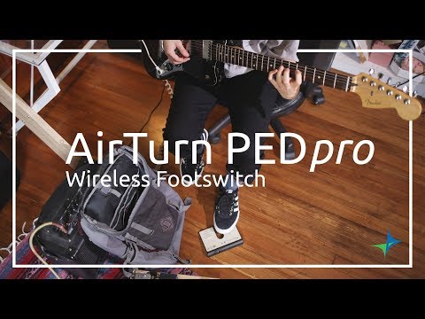AirTurn PEDpro Bluetooth Pedal Page Turner Teleprompter App Control Foot Pedal image 4