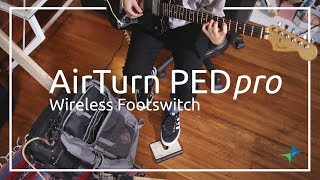 AirTurn PedPro - Dual Bluetooth 4 Wireless Pedal Controller with Rechargeable Battery