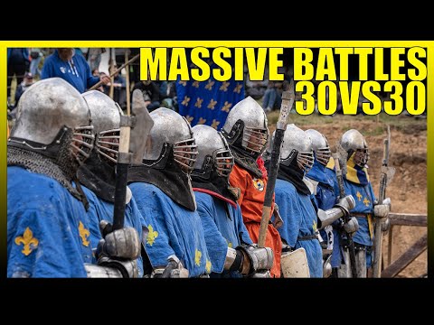 BUHURT LEAGUE WORLD CUP LIBUSIN #BATTLE 30VS30  MEDIEVAL COMBAT FRANCE VS AUSTRALIA USA