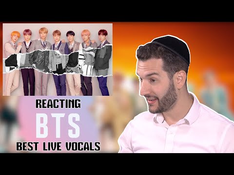 VOCAL COACH reacts to BTS best live vocals