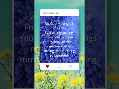 Rain / Reign / O Praise The Name | Hillsong UNITED || Jesus Video #shorts