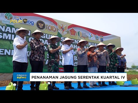 POLDA SUMUT LAKSANAKAN PENANAMAN JAGUNG SERENTAK KUARTAL IV DUKUNG PROGRAM KETAHANAN PANGAN NASIONAL