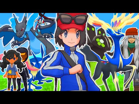 Pokemon X Full Game + Post Game Gameplay Walkthrough