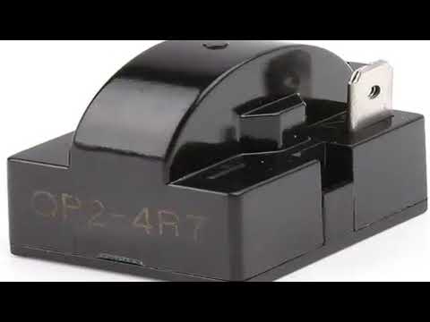 2021 New QP2-4.7 Start Relay QP2-4R7 4.7? 1 Pin Refrigerator PTC Starter for Compressor