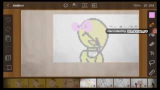 Foxy x Mangle not mine bye Mangle the fox