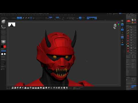 How to refine block-out meshes in Zbrush with Zremesher + Zmodeler