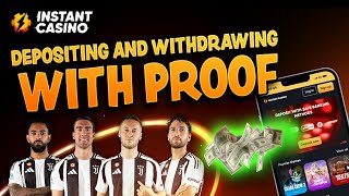 Instant Casino | Full Walkthrough (Deposit and Withdraw) #review #slots