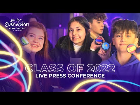 Meet the Class of 2022 - Junior Eurovision Press Conference