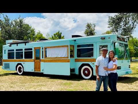 DIY Transit Bus w/ Custom Double Slide Outs
