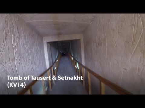Tomb of Tausert & Setnakht (KV14) Valley of the Kings