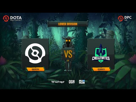 BINOMISTAS vs Crewmates, OGA DPC SA Season 2, bo3, game 1 [Maelstorm & Lost]
